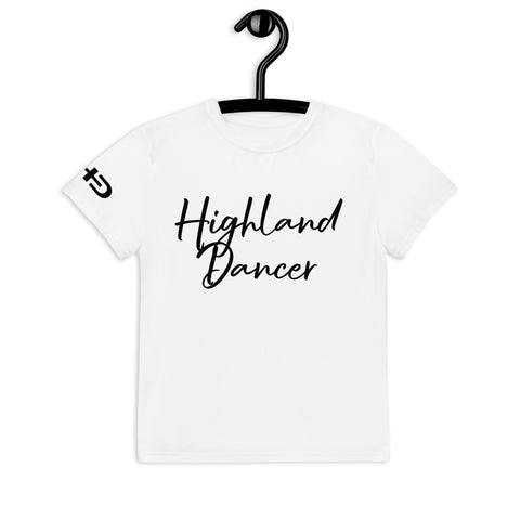 Highland Dancer Youth crew neck t-shirt #2