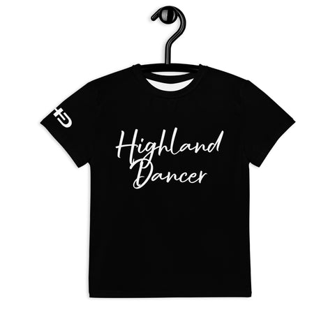 Highland Dancer Youth crew neck t-shirt #1