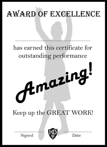 Award Certificate (FREE Digital Down Load) #13