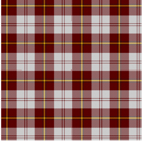 Clan Cunningham Dress Burgundy Tartan Blanket - Various Designs