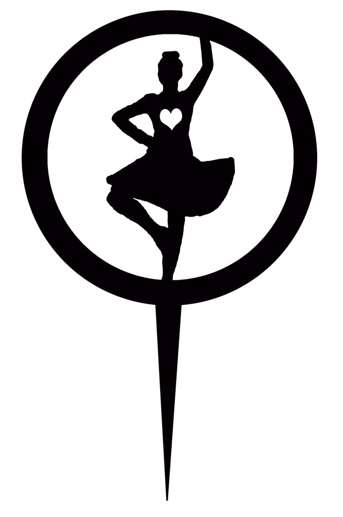 Cake Topper Dancer #1 – The Highland Dancer