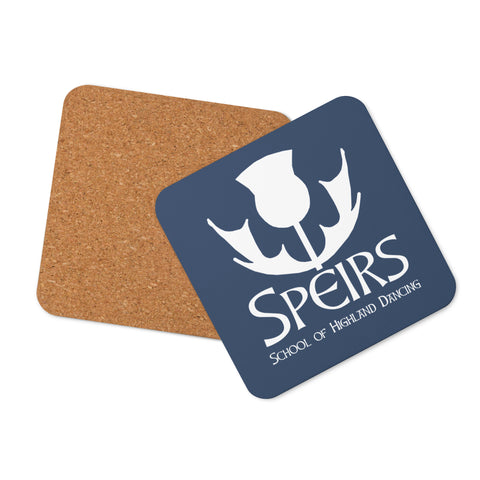 Speirs Cork-back coaster