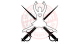 Girl Dancer and Swords Decal #4