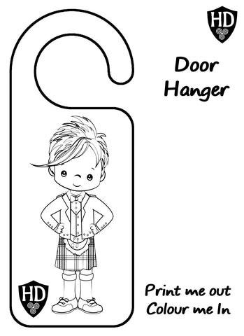 Colour In Door Sign (FREE Digital Down Load) #1a
