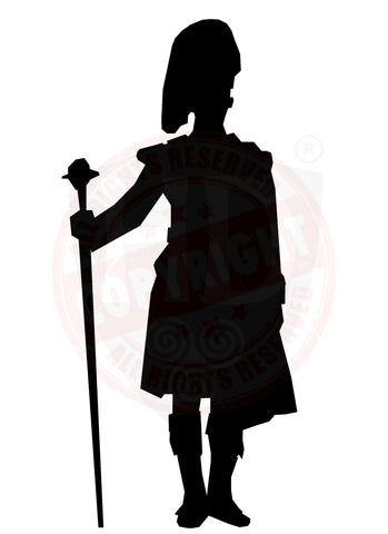 Drum Major Decal #2 - A4 sheet