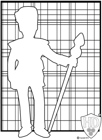 Drummer Major Colour in (FREE Digital Download) #1