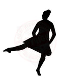 Girl Highland Dancer Decal #24