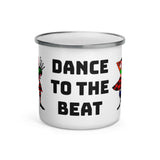Dance to the Beat Enamel Mug #1
