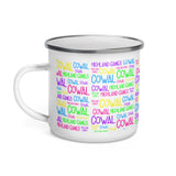 Cowal Highland Games Enamel Mug