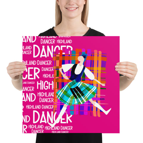 Highland Dancer Poster #1