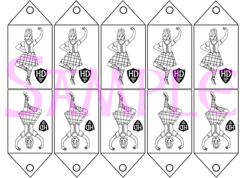 Colour in Gift Tags #1 (FREE Digital File)