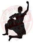 Girl Highland Dancer Decal #17 - A4 sheet
