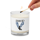 BSHD Glass jar soy wax candle - Free p&p