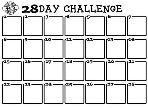Highland Dancer 28 Day Challenge - (FREE Digital Download)