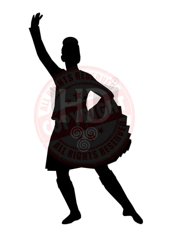 Evelyn Bennett - Girl Decal - A4 sheet