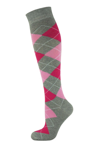 Grey & Pink Practice Socks