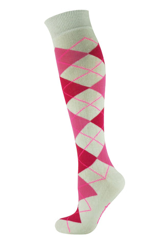 White & Pink Practice Socks