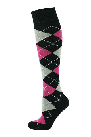 Black & Pink Practice Socks