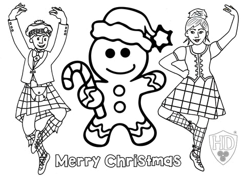 A4 XMAS Colour In Sheet #2- (FREE Digital Download)