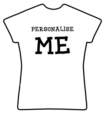 Your Silhouette Tee - Personalise to your style and design
