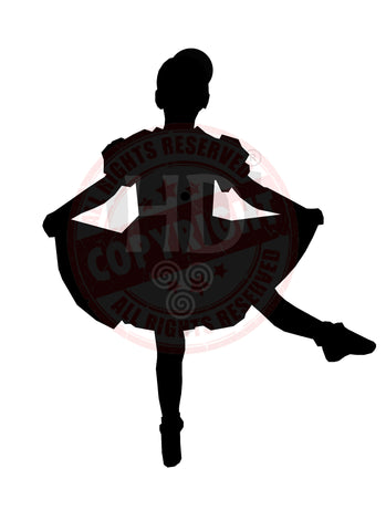 Phoebe Donoghue #3 - Girl Decal - A4 Sheet