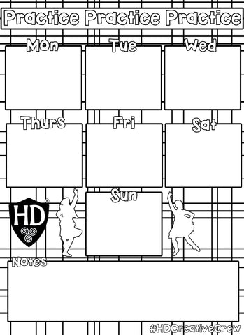 Weekly Practice Sheet (FREE Digital Down Load) #2