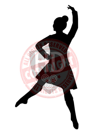 Girl Dancer #31 Ambassador Rebecca - A4 sheet