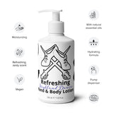 Refreshing hand & body lotion