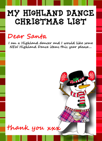 A4 XMAS Santa Letter- (FREE Digital Download)