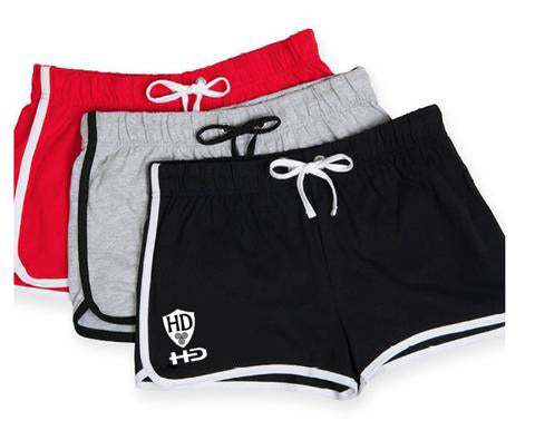 Ladies Double Logo Retro Shorts #6 - Made in the HD Studio