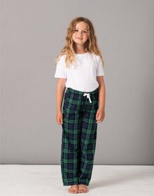 Tartan PJ Lounge pants - Navy/Green - Kids