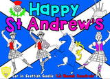 ST Andrew's Colour Sheet FREE Digital download!!! #2