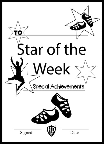 Star of the Week Certificate (FREE Digital Down Load) #1
