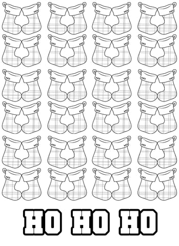 A4 XMAS Colour In Sheet #7- (FREE Digital Download)