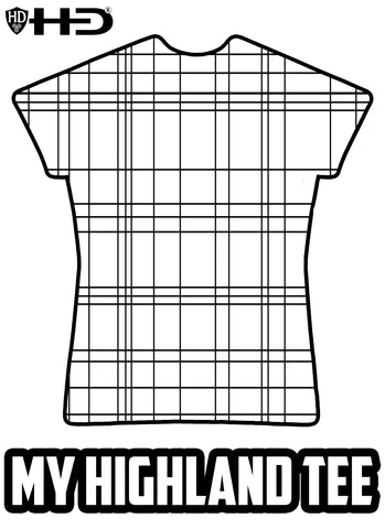 Colour In Sheet Tee #1 - (FREE Digital Download)