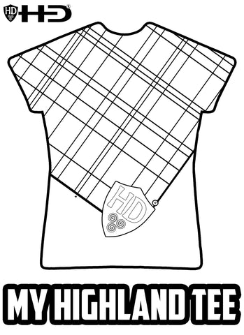Colour In Sheet Tee #5 - (FREE Digital Download)