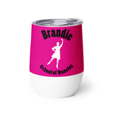 Brandies School of Dancing Wine tumbler