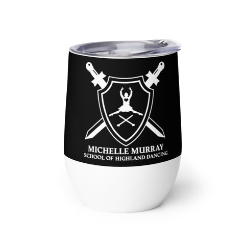 MICHELLE MURRAY SCHOOL OF HIGHLAND DANCING Wine tumbler FREE p&p